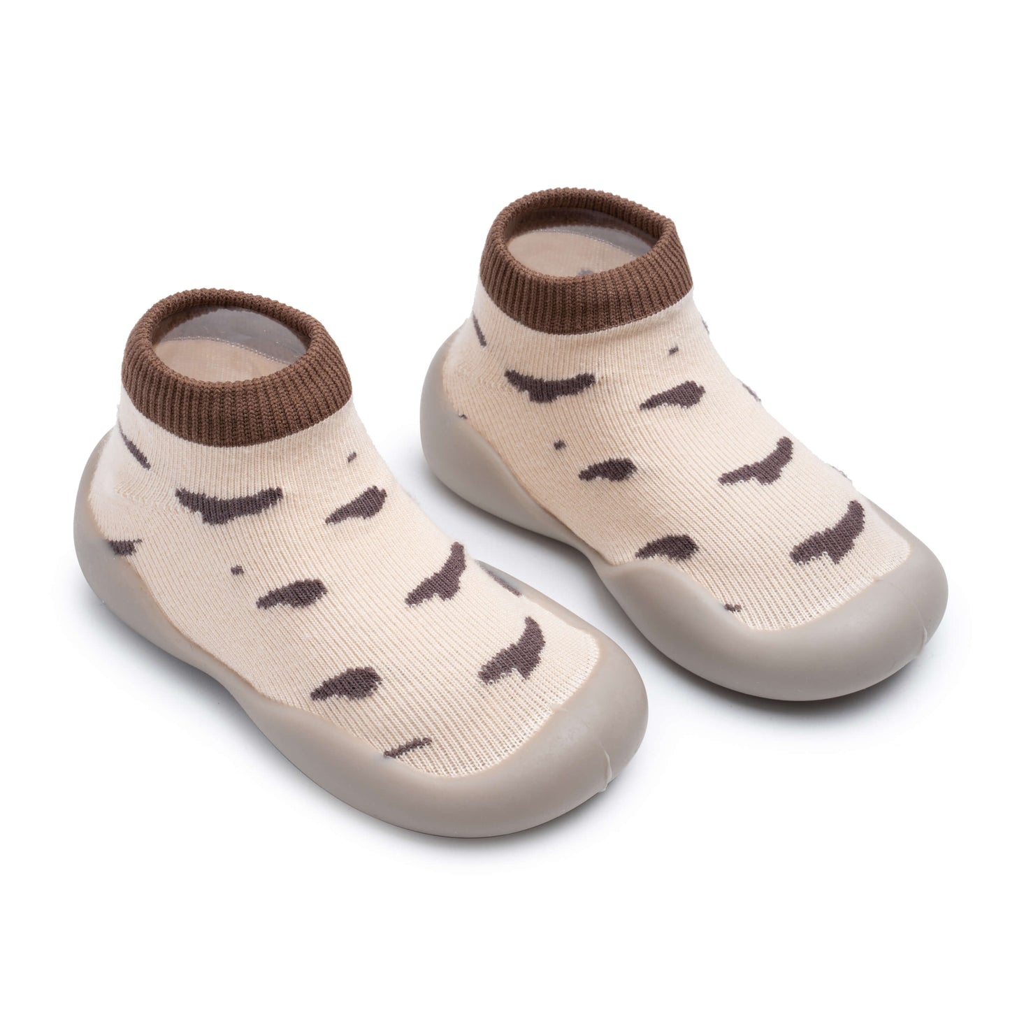 Two-Tone Cuteness - Non-Slip Baby Shoe-Socks